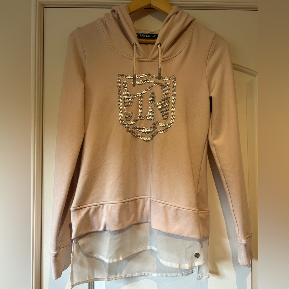 Pink Graphic Long Sleeve Sweatshirt